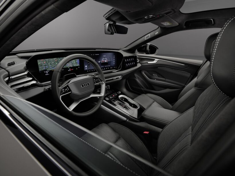 5代目「アウディ A6 オールロード」のインテリア。