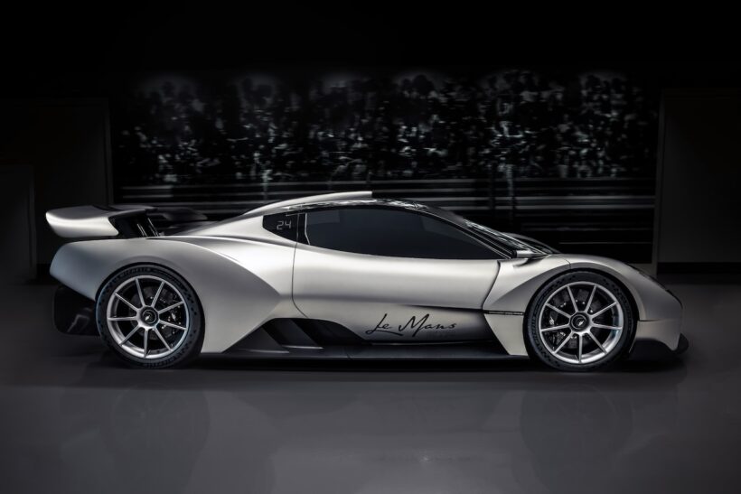 2026年のグッドウッドで公開される「ゴードン・マレー ル・マン GTR XP1」のエクステリア。