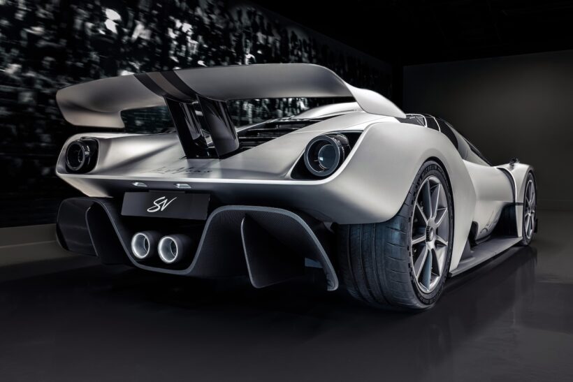 2026年のグッドウッドで公開される「ゴードン・マレー ル・マン GTR XP1」のエクステリア。