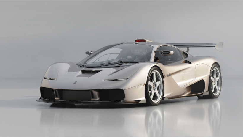 2026年のグッドウッドで公開される「ゴードン・マレー S1 LM」のエクステリア。