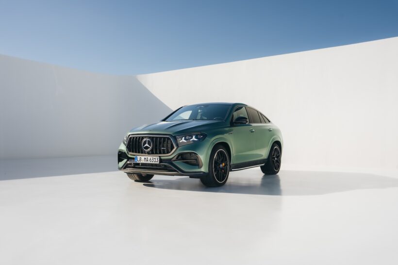 内外装とパワーユニットに改良が施された「メルセデス AMG GLS 63 4MATIC+ クーペ」のエクステリア。