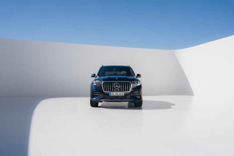 内外装とパワーユニットに改良が施された「メルセデス AMG GLS 63 4MATIC+」のエクステリア。