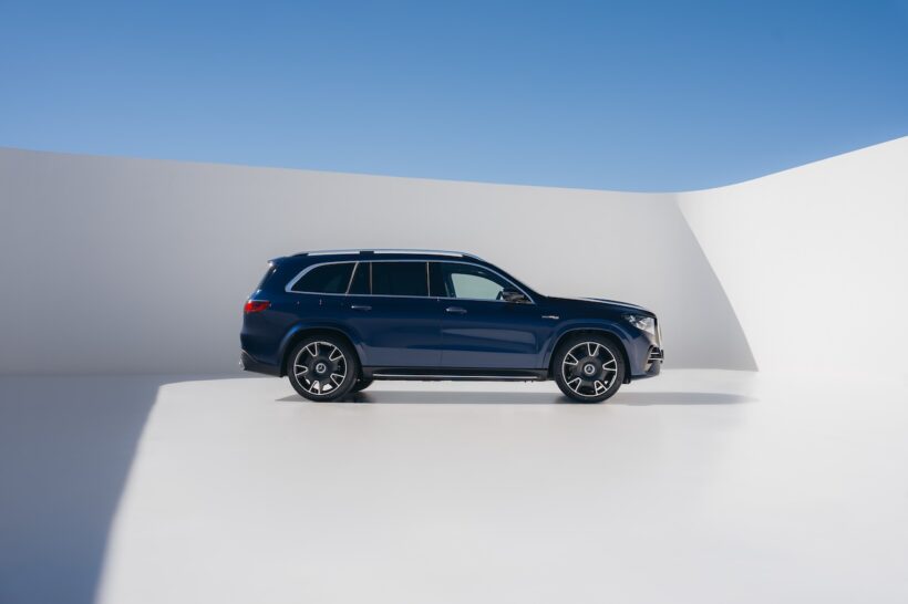 内外装とパワーユニットに改良が施された「メルセデス AMG GLS 63 4MATIC+」のエクステリア。