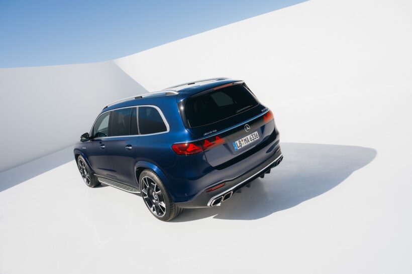内外装とパワーユニットに改良が施された「メルセデス AMG GLS 63 4MATIC+」のエクステリア。