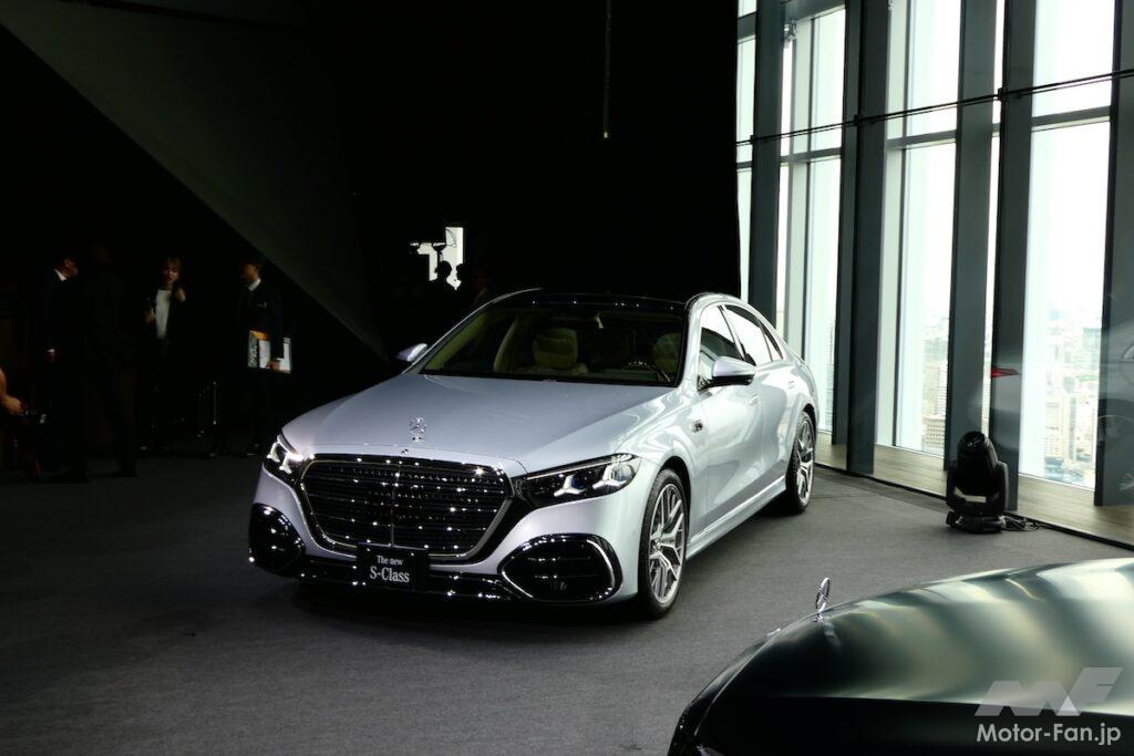 「S 450 d 4MATIC」。東京・虎ノ門で行われた新型「メルセデス・ベンツ Sクラス」発表会にて。