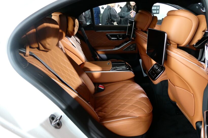 S 450 dのインテリア
