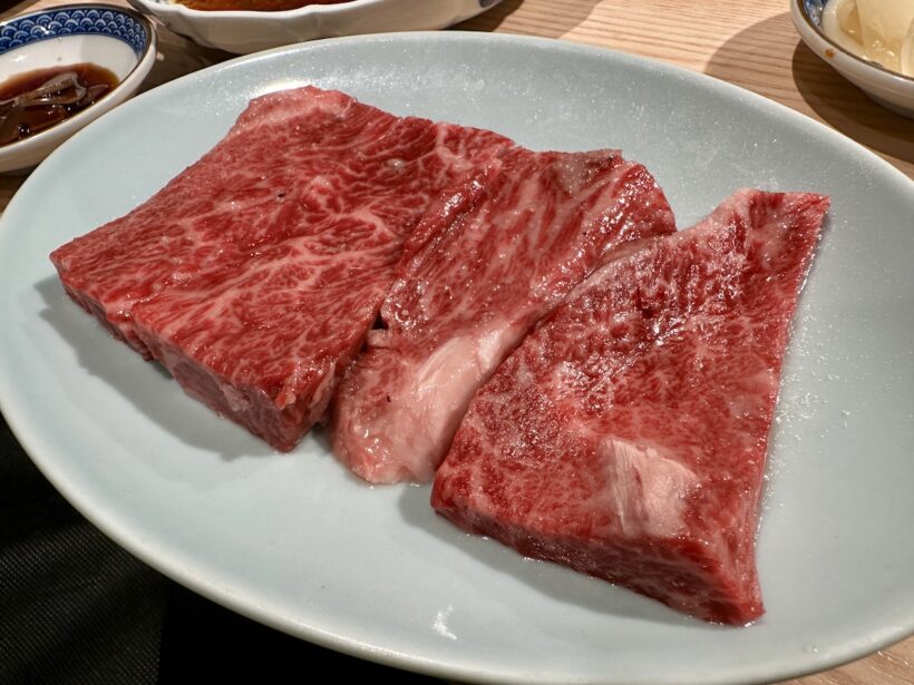 五反田の焼肉屋にて