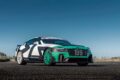 この車両はトラヴィス・パストラーナ選手のために作られた車両で、オリジナルのカラーリングが施されている。専用のエアロパーツなどは市販版と同様だ。