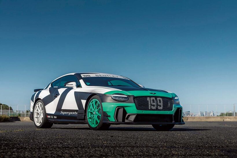 この車両はトラヴィス・パストラーナ選手のために作られた車両で、オリジナルのカラーリングが施されている。専用のエアロパーツなどは市販版と同様だ。