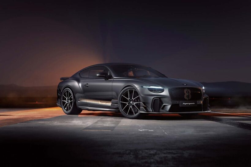 車名にコンチネンタルGTは付かず「ベントレー・スーパースポーツ」となる。世界500台限定で、日本にも何台か導入される予定だという。