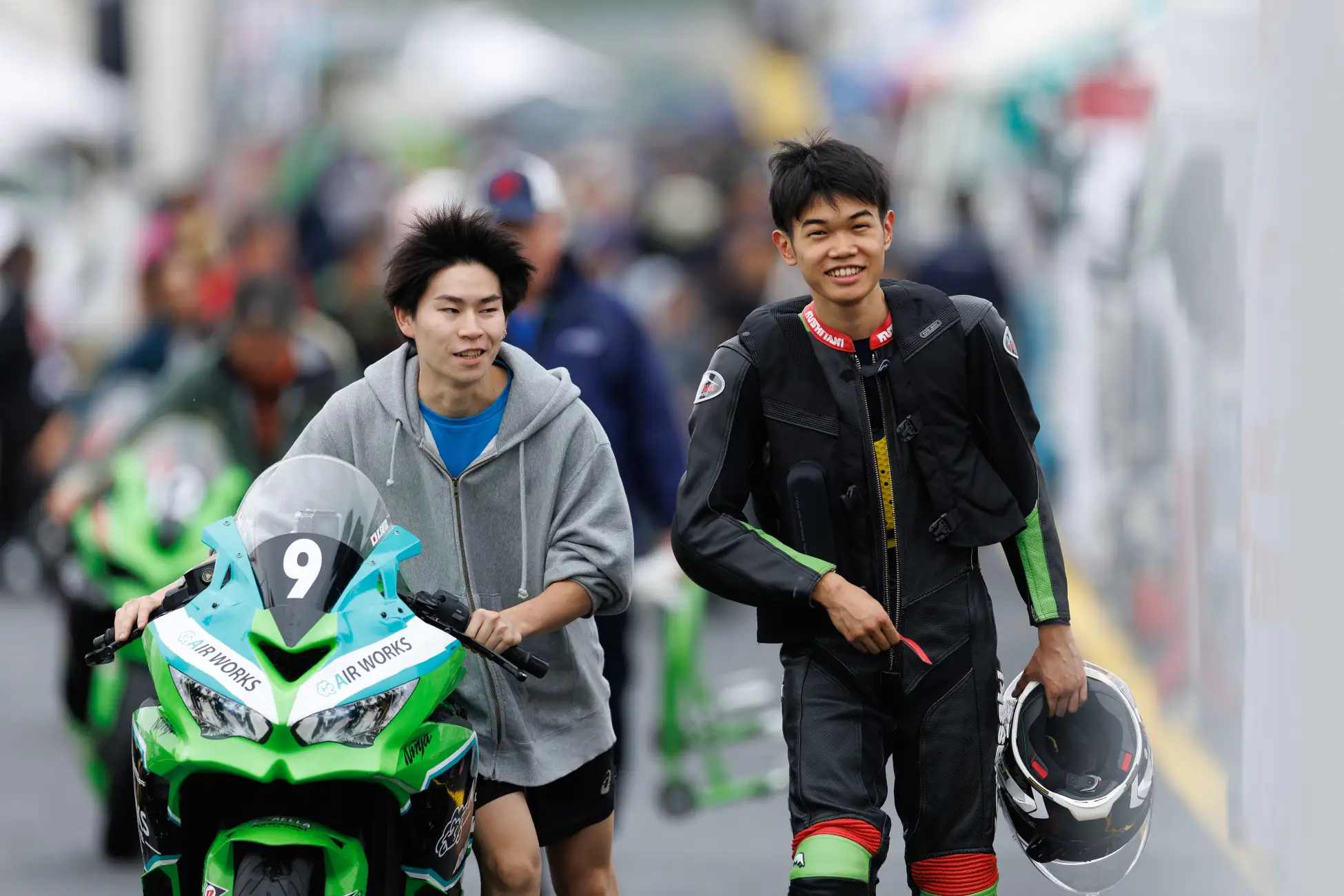 Ninja Team Green Cup筑波初開催 25名のZX-25Rライダーがレース