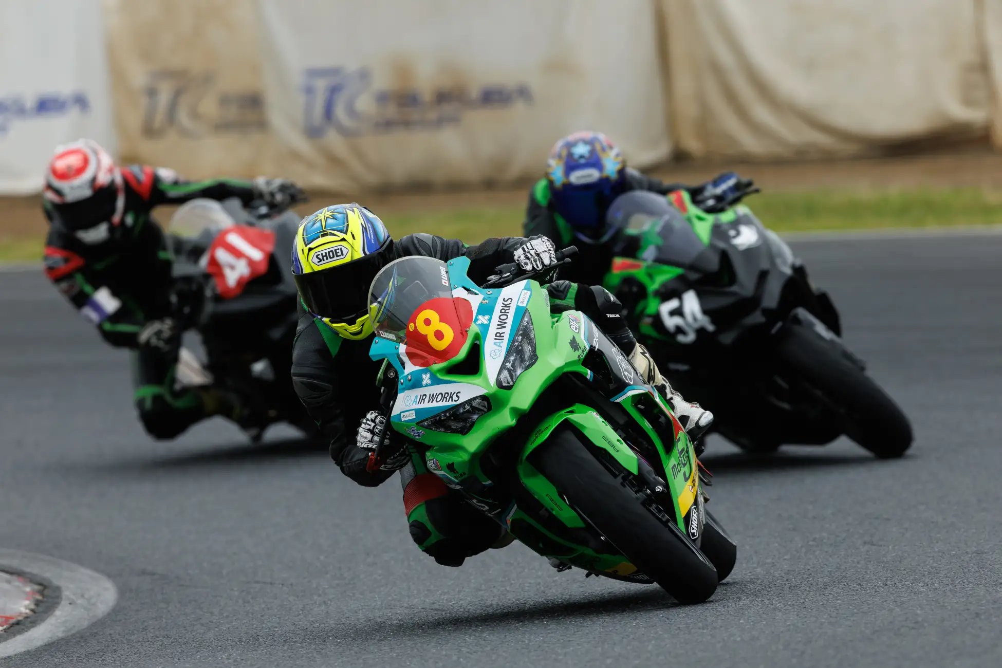 Ninja Team Green Cup筑波初開催 25名のZX-25Rライダーがレース