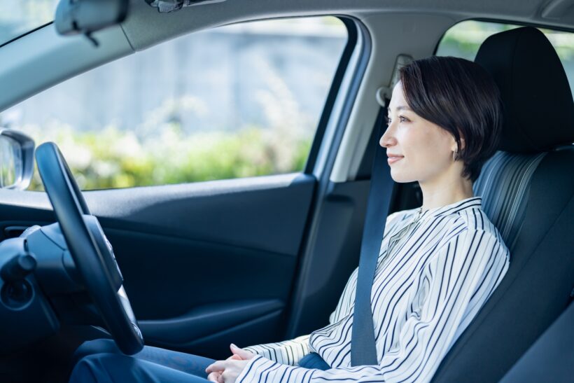 駐車場内でのハンズフリー通話