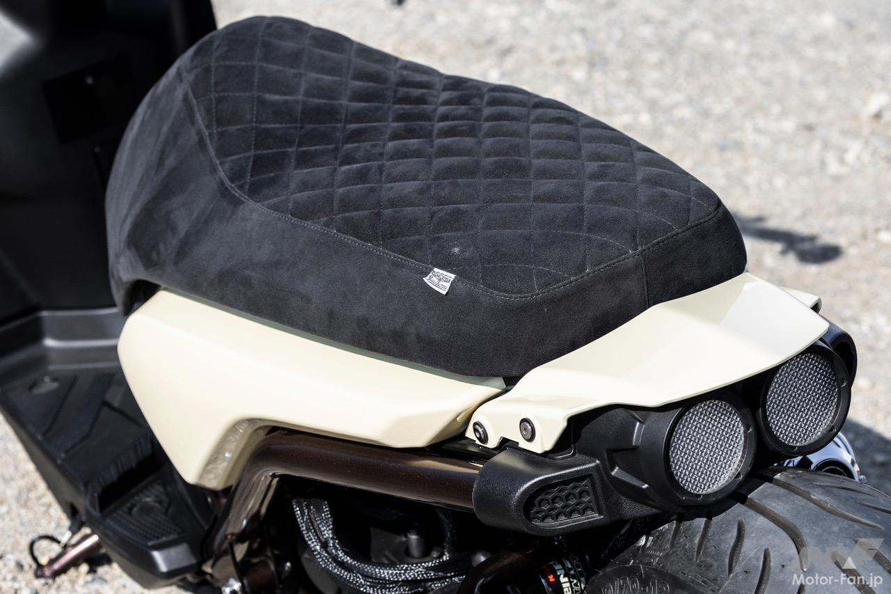 エアサス搭載で自在に車高をコントロールできるヤマハBW’S125は