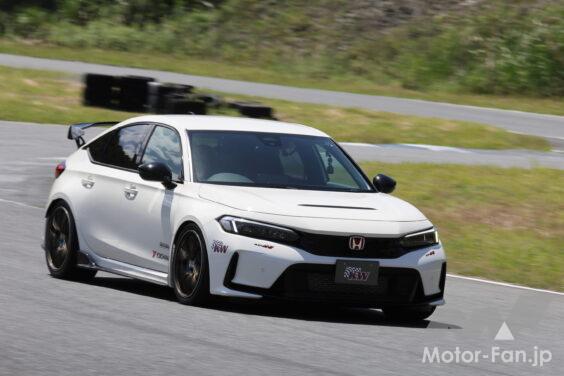 日本のハイグリップラジアル、セミスリ装着で国内サーキットの走行を想定して開発されたKWのFL5シビックタイプR用『V3 Clubsport(for Semi-Slic )』が登場！　木下みつひろが全開インプレ!!