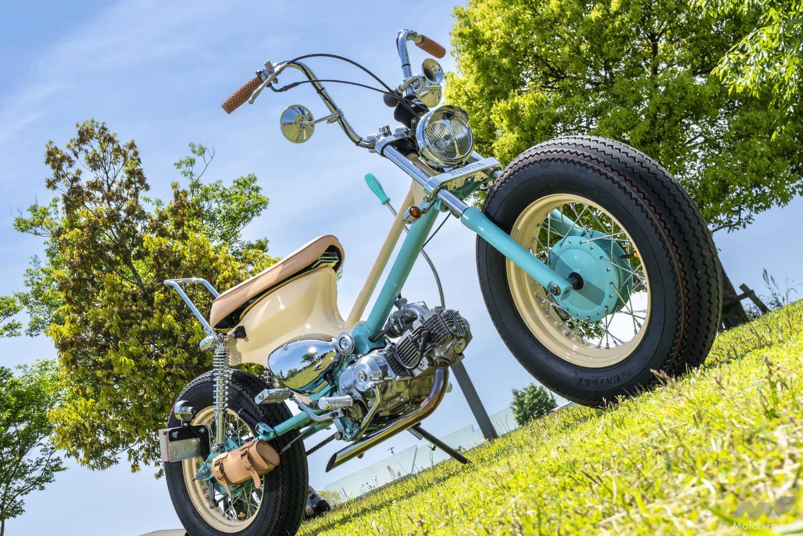 まるでビーチクルーザー！」前後15インチ化×ティファニーブルーが