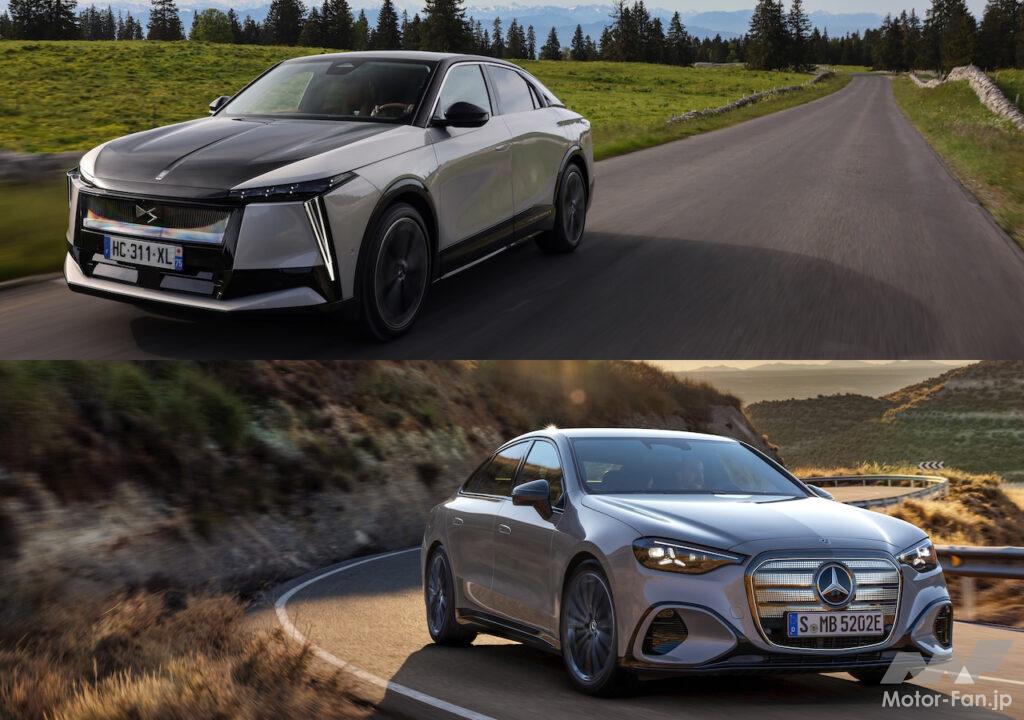 DS N°8 ETOILE AWD × Mercedes-Benz C 400 4MATIC electric