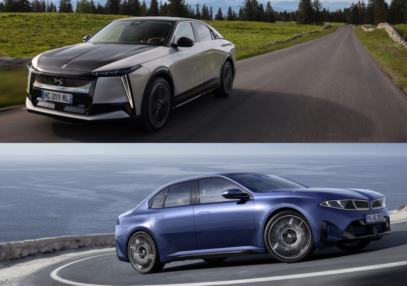 DS N°8 ETOILE AWD × BMW i3 50 xDrive Sedan