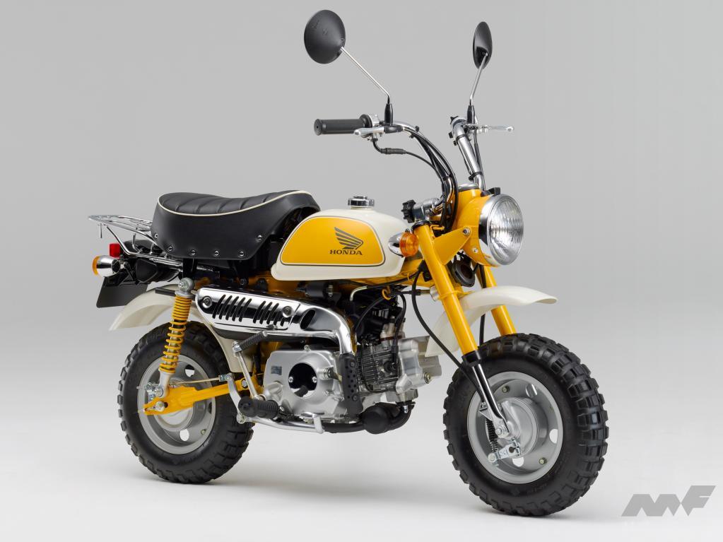 HONDAイエロー : モンキーAB27キャブ最終型 ホンダ モンキー 2009-2017年】キャブレターからFIに進化した50cc版の