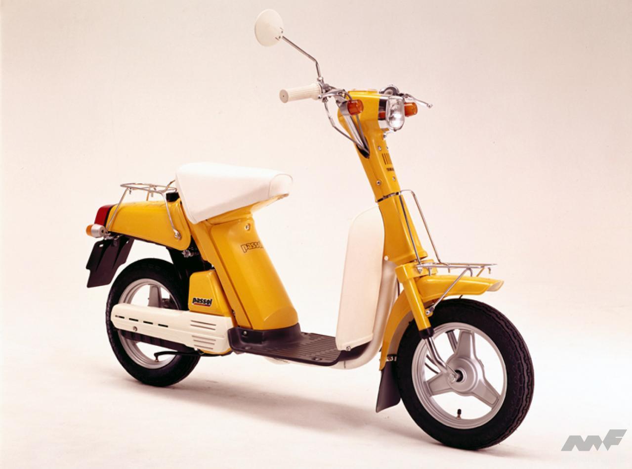 リ*ウ様 希少‼️当時の新品、未使用品 YAMAHA パッソーラ SA50 2T 八千草薫とパッジョグと昭和のヤンキー。ヤマハ パッソル(S50)は販売