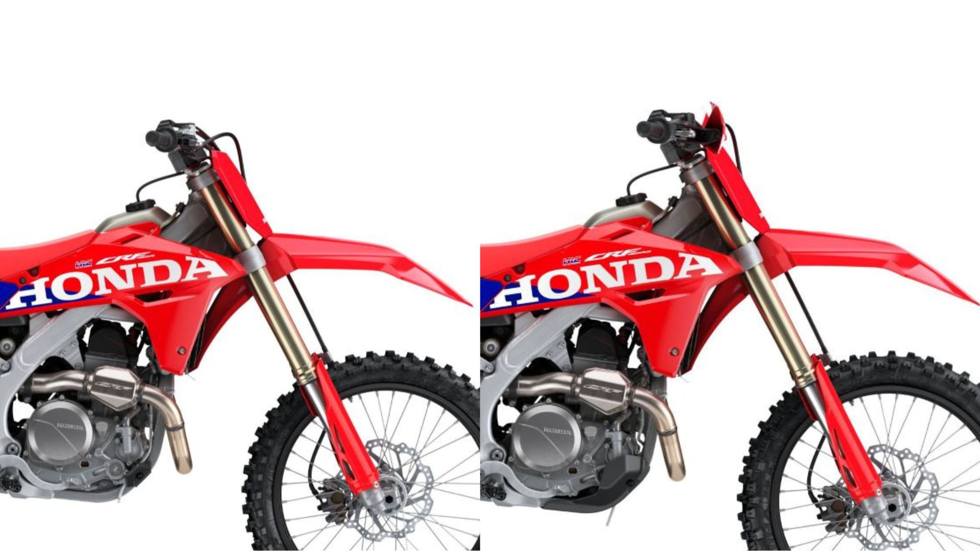 モトクロス競技車CRF250Rがイメチェン！ トリコロールデザイン採用の
