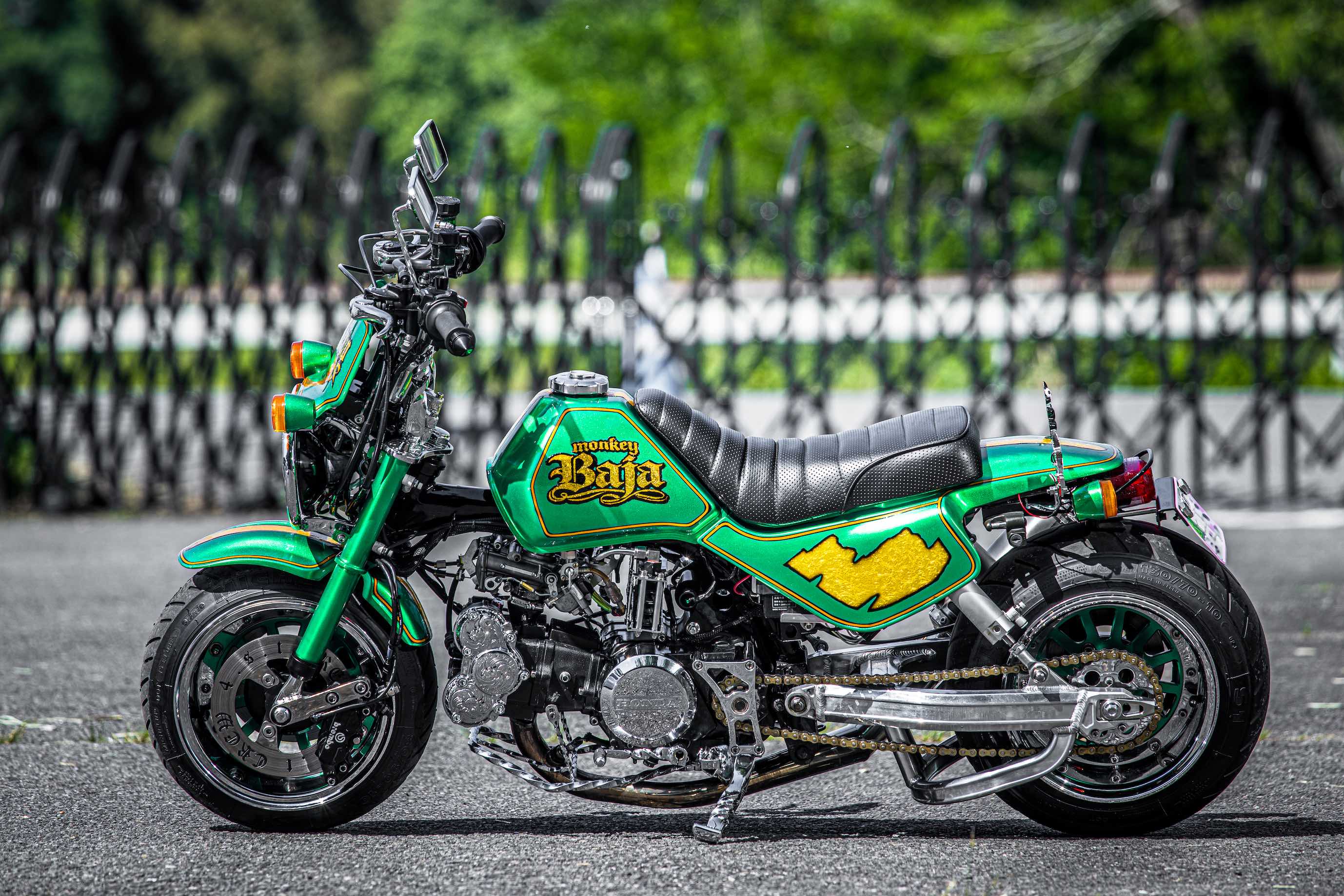 モンキーにエアサスを投入！ ホンダ・モンキー、50と125と2眼ヘッド