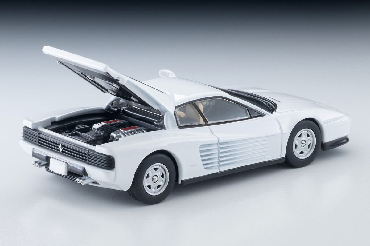 「エンジンフード開閉ギミック付き！」トミーテックがテスタロッサ前期型モデルを発売