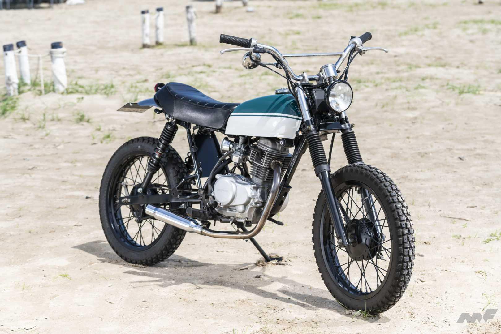 TW？FTR？いや、エイプです！」前後17インチ化で250cc級の車格を手に