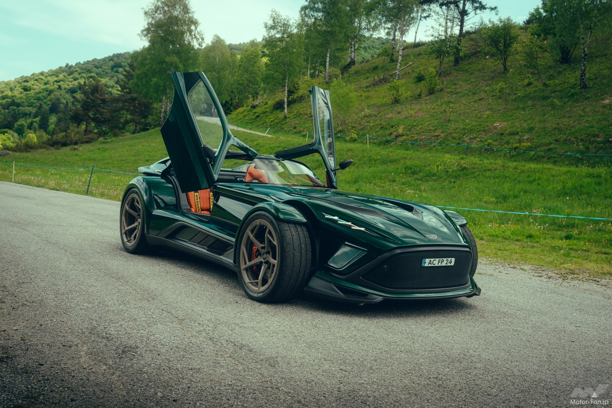 1000kg未満で600馬力のオランダ産新型スポーツカー「ドンカーブートP24