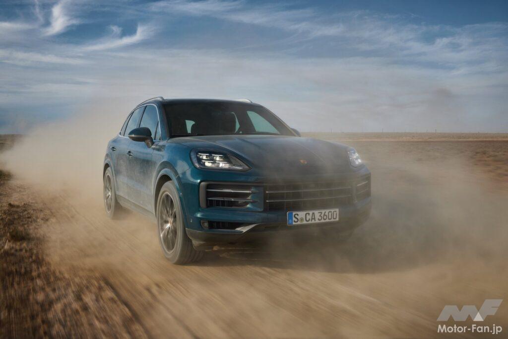 エンジン搭載モデルの3代目カイエンは、電気自動車(BEV)となった4代目の「カイエン エレクトリック」と併売されている。