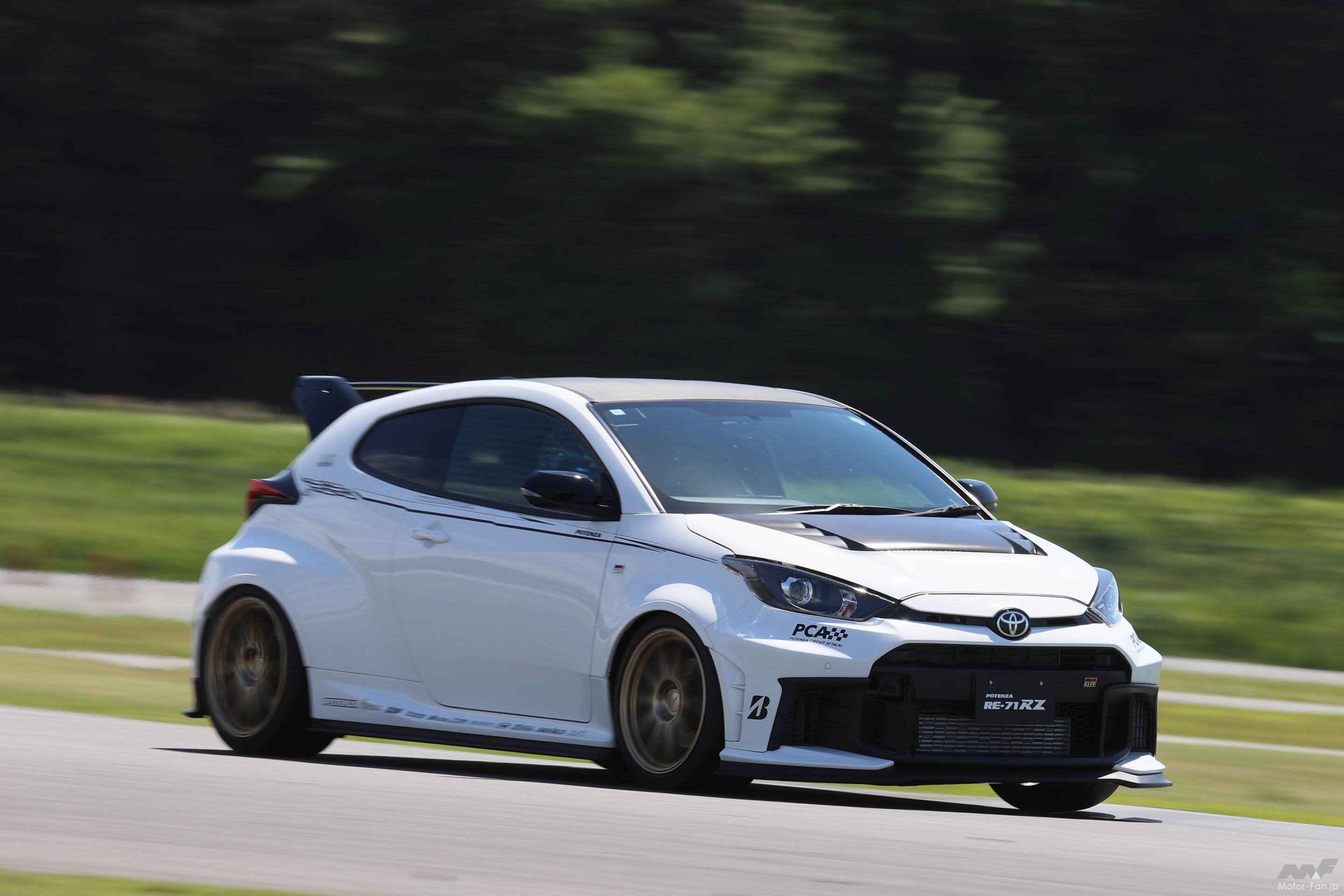 POTENZA RE-71RZとRE-71RS 蒲生尚弥と佐々木雅弘がPCAチューニングカー