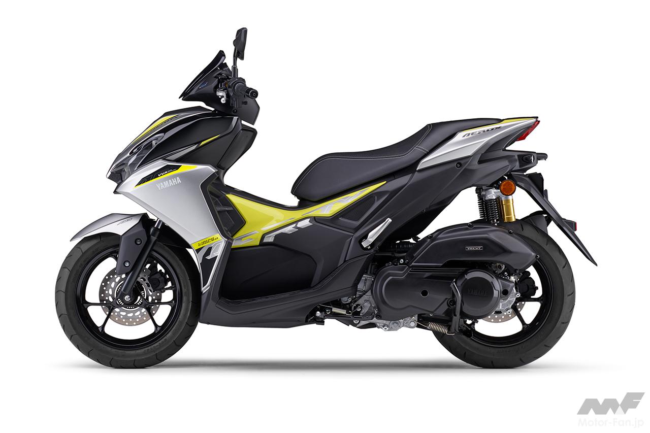 ヤマハから新型軽二輪スポーツスクーター「アエロックス」が登場！電子
