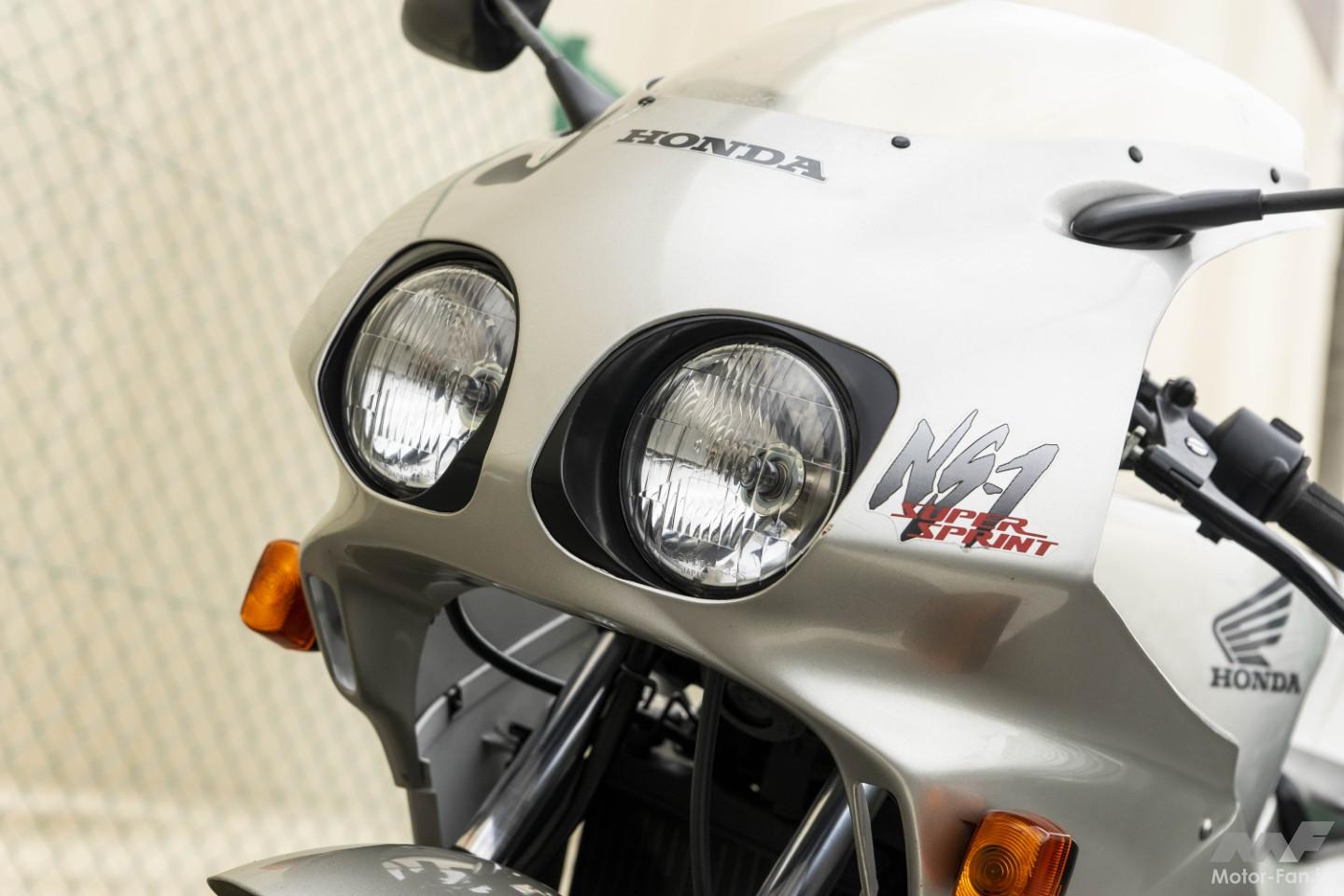 デカいはエライ！」原付なのに250cc級の存在感、ホンダ・NS-1モデル