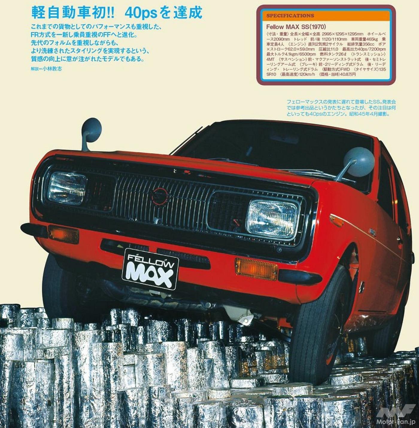 コイツが軽自動車初のハードトップ！ ダイハツ「フェローMAX HT」は