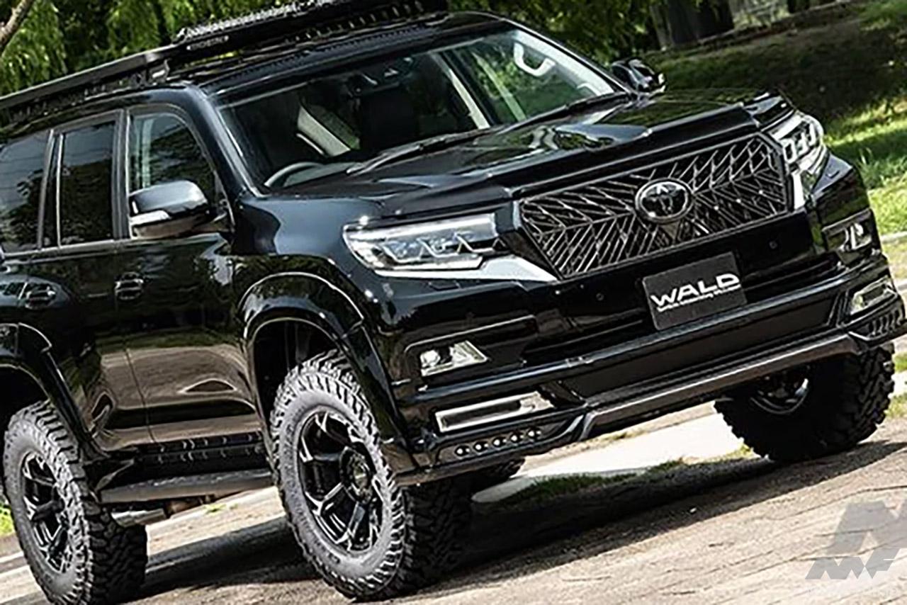 上級車種向けデザインを150プラドに！』風格を高めるブラックバイソン