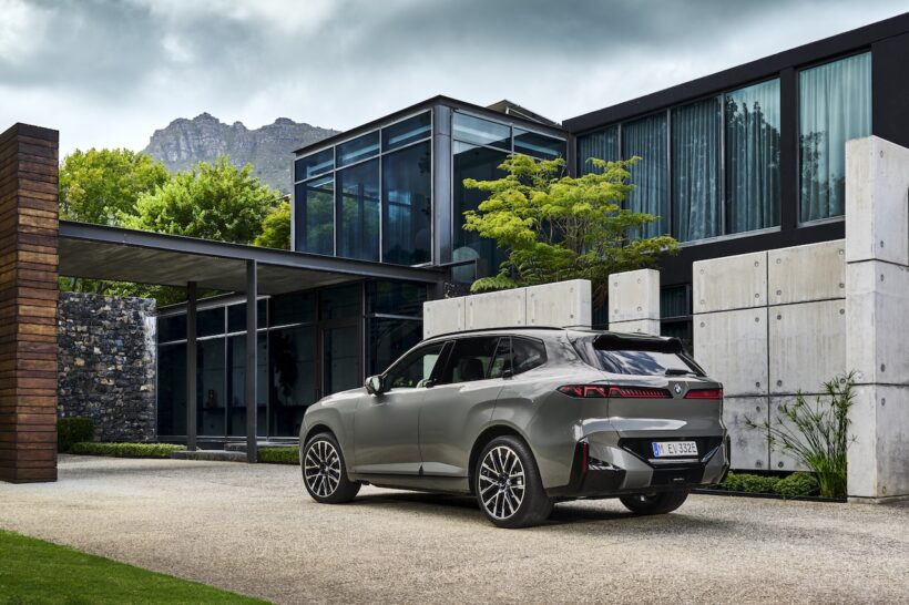 新型「BMW iX5 60 xDrive」のエクステリア。