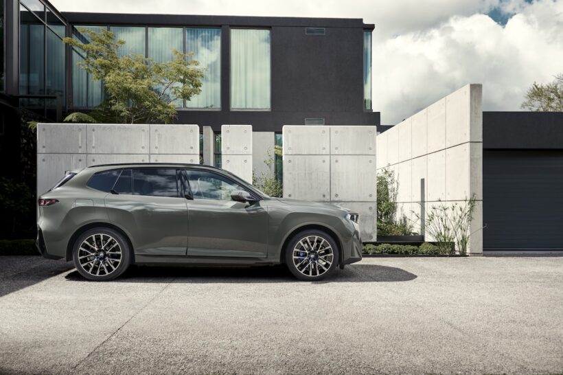 新型「BMW iX5 60 xDrive」のエクステリア。