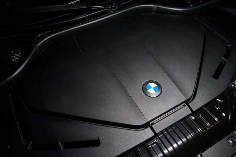 新型「BMW iX5 60 xDrive」のパワートレイン。