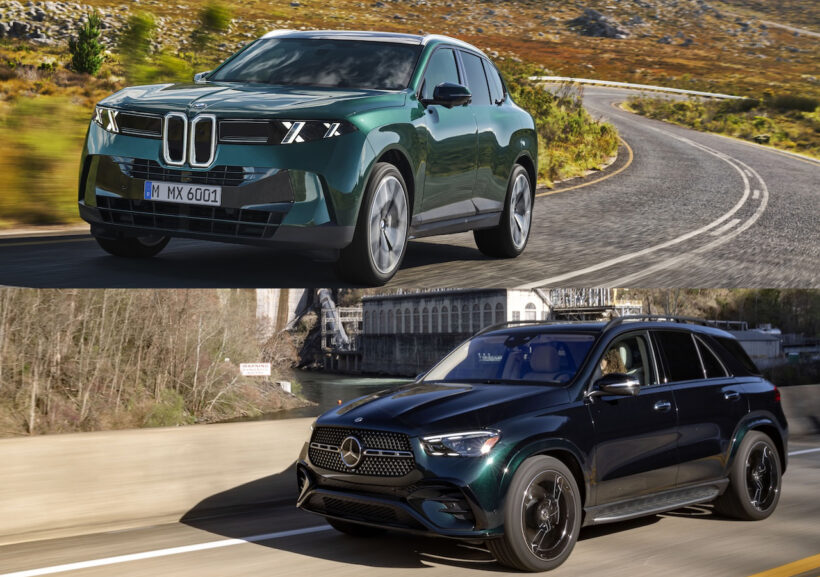 BMW X5 40d xDrive × Mercedes-Benz GLE 450 d 4MATIC
