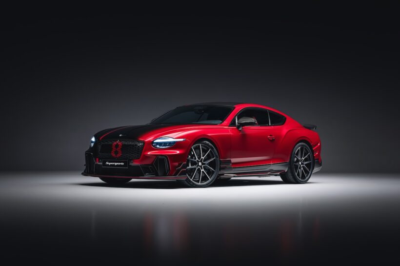「ベントレー スーパースポーツ デザインテーマ バイ マリナー」のエクステリア。