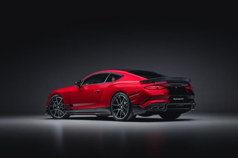 「ベントレー スーパースポーツ デザインテーマ バイ マリナー」のエクステリア。