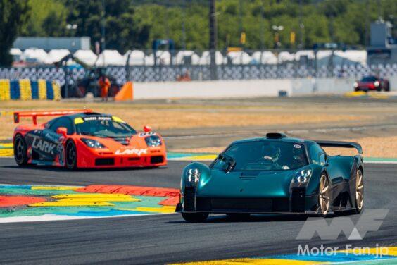 サルト・サーキットで走行シーンを博した、「GMSV ル・マン　GTR」。