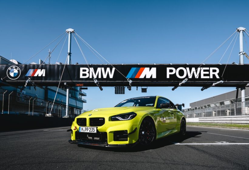 ニュルブルクリンク・ノルトシュライフェでタイムアタックを実施した、BMW M2「Mパフォーマンス・トラックキット」装着車。