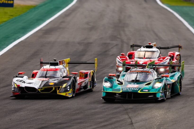 WEC第4戦サンパウロ6時間で、6位に入った「BMW MハイブリッドV8 20号車」。