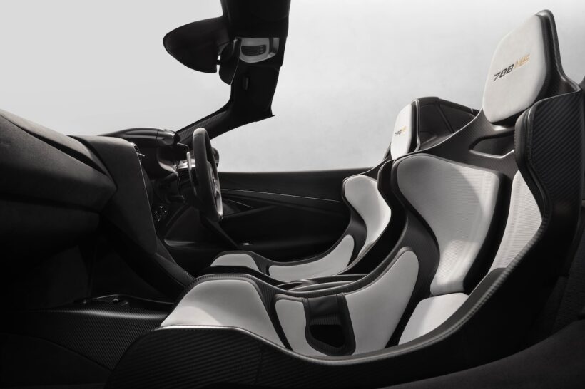世界限定200台が販売される「マクラーレン 788HS」のコクピット。