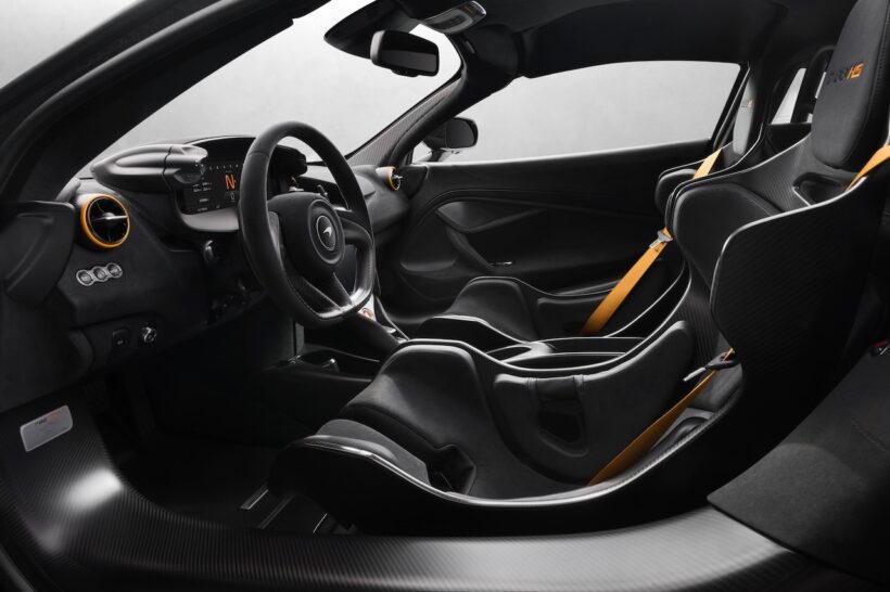世界限定200台が販売される「マクラーレン 788HS」のコクピット。