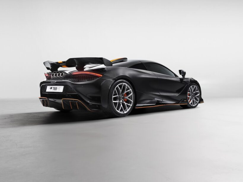 世界限定200台が販売される「マクラーレン 788HS」のエクステリア。