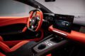 新型フル電動スーパースポーツ「デンツァ Z」のコクピット。