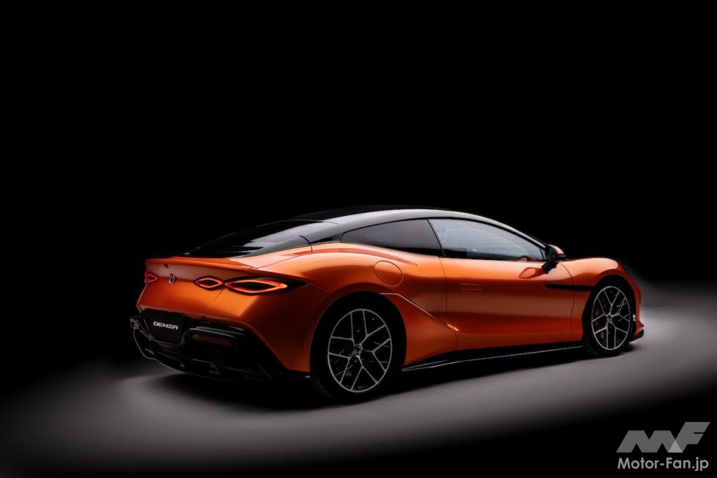 新型フル電動スーパースポーツ「デンツァ Z」のエクステリア。