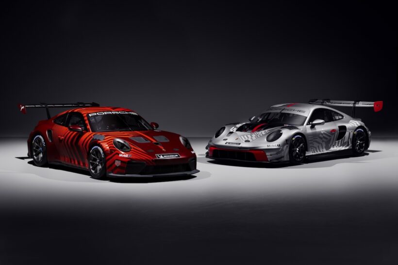 2027年シーズンのPCCJから導入される「911 カップ（タイプ992.2）」。